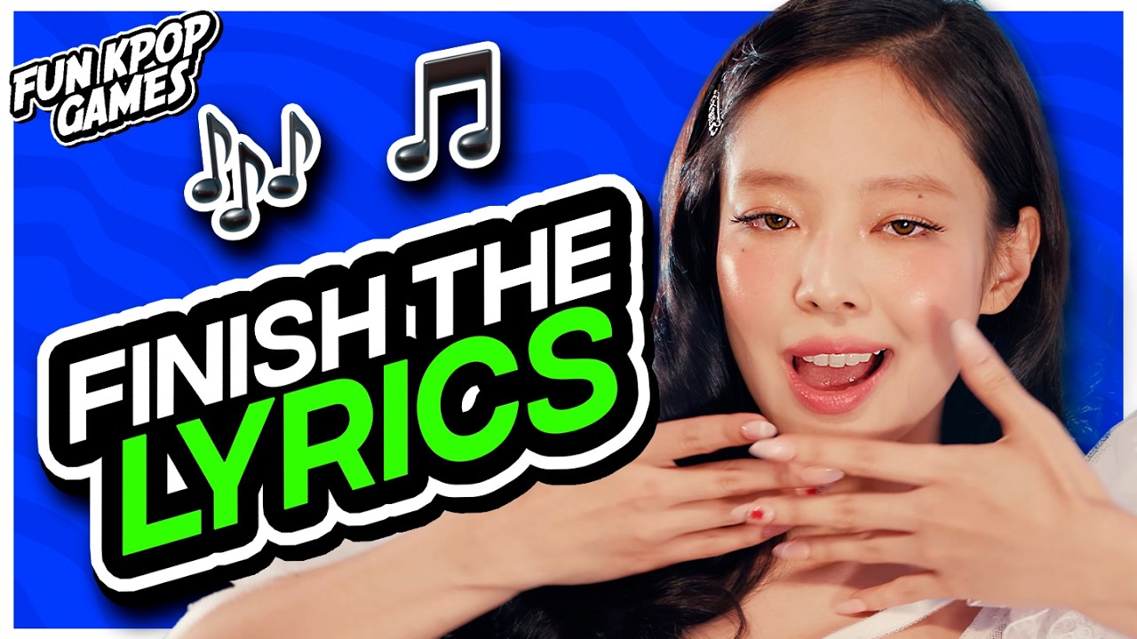 ✨FINISH THE LYRICS KPOP🎤✨| KPOP QUIZ - FUN KPOP GAMES 2024