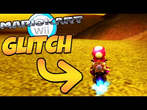 mario kart wii glitch mario kart wii glitch