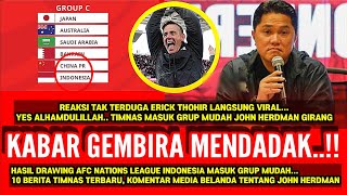 Download Lagu TIMNAS MAIN LAGI!! INDO MASUK GRUP MUDAH~ HASIL DRAWING AFC NATIONS LEAGUE ~ KOMENTAR MEDIA BELANDA MP3