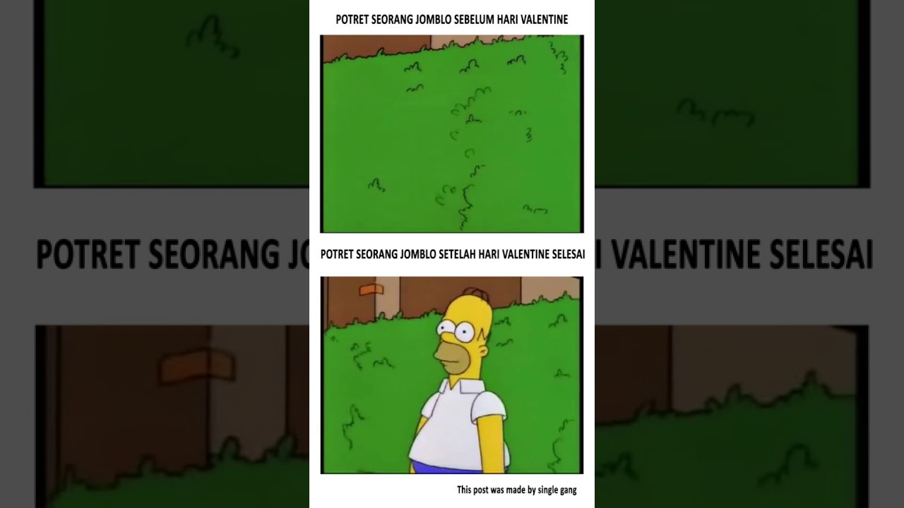 Meme Lucu Buat Jomblo Di Waktu Valentine Youtube