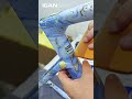 GRARO 54cm T47｜塗装工程②｜UCI内ロゴステッカー貼り付け