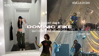 CONCERT VLOG DOMINIC FIKE on TOUR🇨🇭☀️ GRWM chat abt music, concert vids, crazy storytime