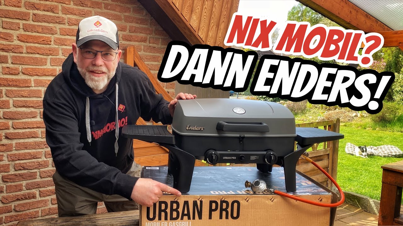 Gasgrill ENDERS URBAN PRO - Unboxing, Zubehör und Inbetriebnahme