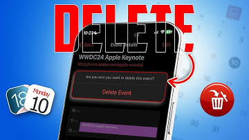 How to Delete a Recurring/Repeating Event in the iPhone Calendar App
