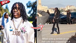 PEOPLE MAD AT POLO G FOR STOPPING TRAFFIC TO RECORD MUSIC VIDEO