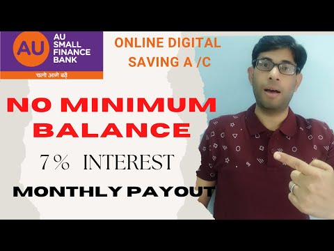 Au small finance bank account opening online 2022 how to open au bank account online au finance bank