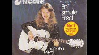 Video thumbnail of "Eurovision 1982 - Germany - Nicole - En Smule Fred (Danish)"