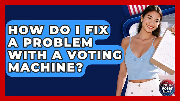 How Do I Fix A Problem With A Voting Machine? - First Time Voter Expert