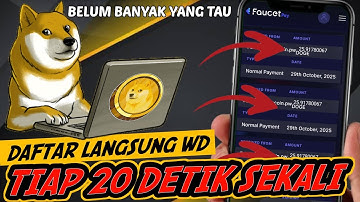 BARU RILIS - Website Penghasil Crypto Gratis - Faucet Legit 2025 - Penghasil Saldo Faucetpay