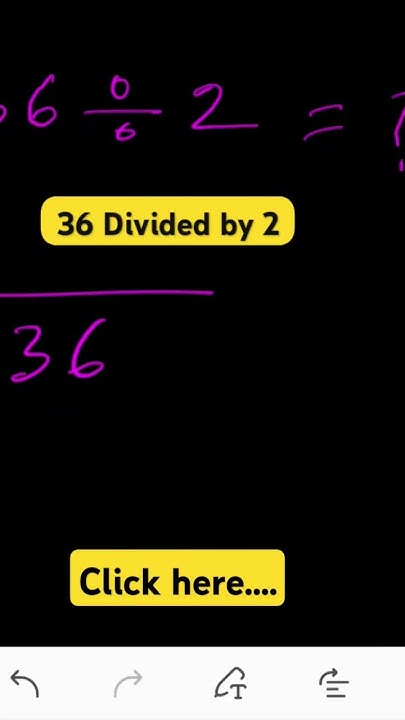 36-divided-by-2-mathstricks-maths-youtube