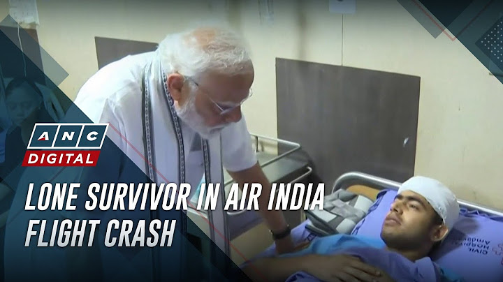 Lone survivor in Air India flight crash | ANC
