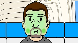 Greg's Vomit Plane | Animated Podcast