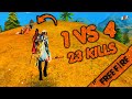 [B2K] سرعة جنونية قيم نار | SOLO VS SQUAD GAMEPLAY 23 KILLS
