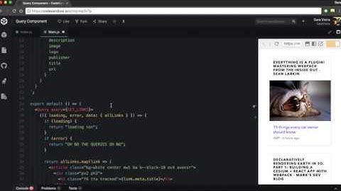 That sweet sweet Query component