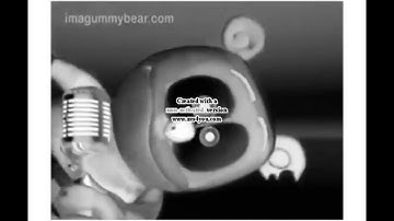 Klasky Gummy Bear Black and White, Invert, Pitch +12, and Reversed