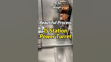15 Station Power Turret to process the small parts and make pattern