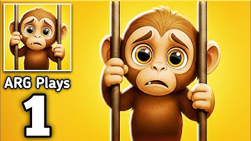 I Am Monkey - Gameplay Walkthrough Part 1 - Zoo Game