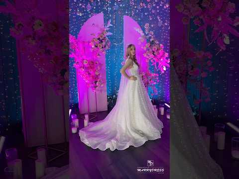 Свадебное платье со шлейфом! Long wedding dress #weddingdress #свадебныеплатьяворонеж #wedding