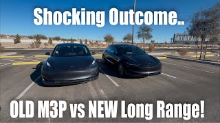 2024 Tesla Model 3 Long Range vs 2022 Model 3 Performance RACE!