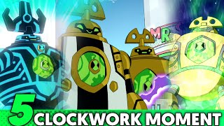 Top 5 Clockwork Moment \/ Appearance In Ben 10 Universe ||