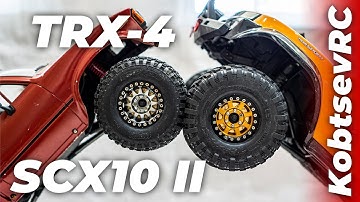 TRAXXAS TRX 4 Sport Kit VS AXIAL SCX10 II | Climb Angle TEST | Hard VS Lexan Body