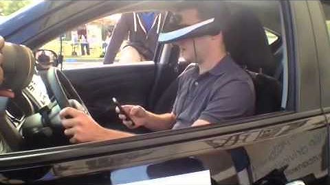 JS Video: Texting & Driving Simulator Car at JSCC