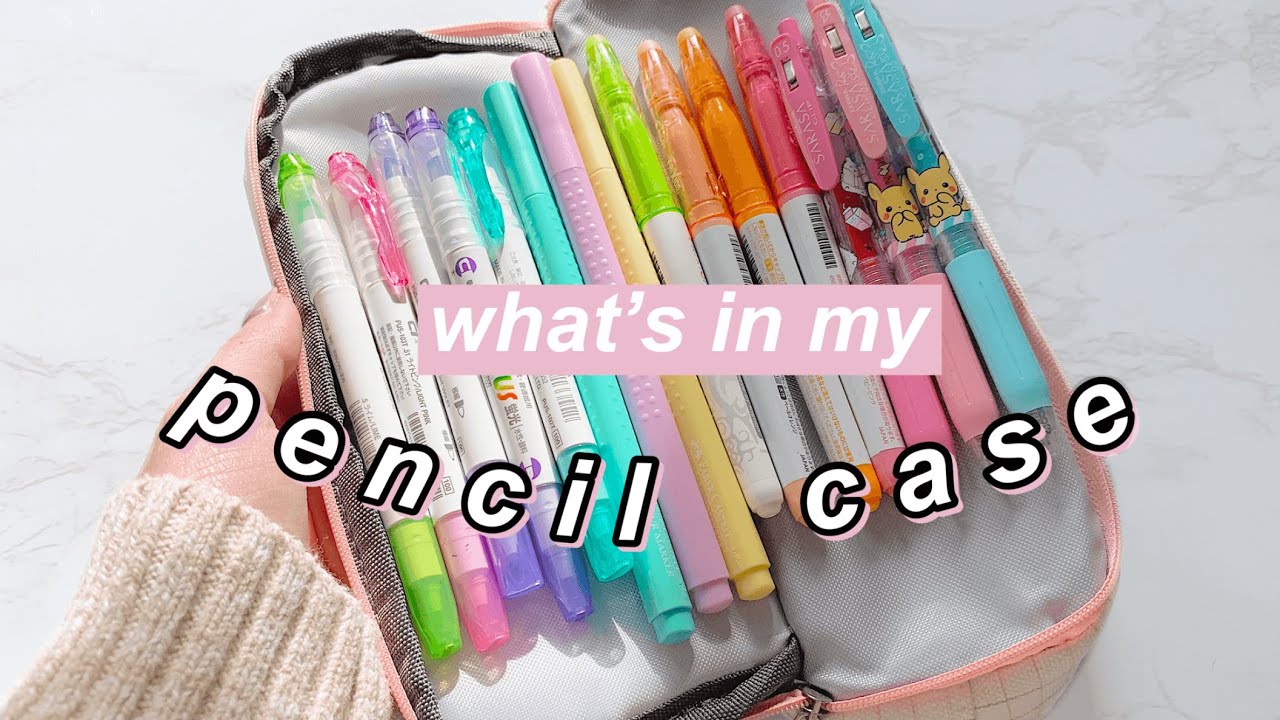 What's in my pencil case 2022 | Back to school must haves