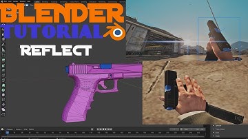 (Blender Tutorial) How To Create Reflective Guns For FiveM Gta5