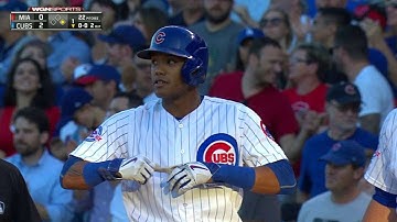 MIA@CHC: Russell opens scoring with two-run single