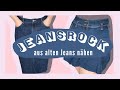 JEANSRÖCKE aus alten JEANS nähen | Wie man seinen alten Jeans ein neues Leben geben kann