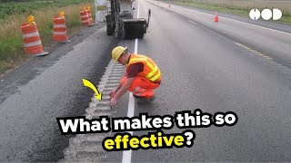 The Design Behind Rumble Strips on Highways.