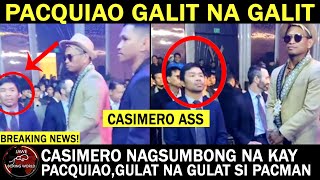 Breaking News: Casimero Nagsumbong Kay Pacquiao, Pacman Nagalit, Nagulat Sa Nangyari