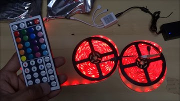 Relohas Waterdichte LED-strip 10M Uitpakken en installeren