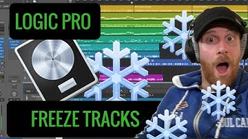 Logic Pro Tutorial - How To Freeze Tracks In Logic Pro