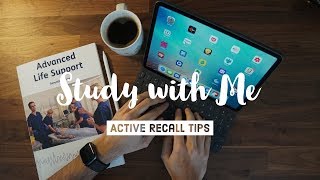 Study with Me + Active Recall tips | Life as a Junior Doctor