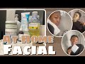 At Home Facial 2022 | Self Care | First time product usage