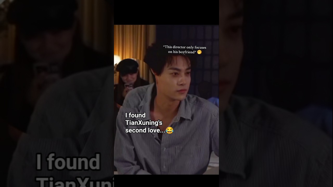 Director Tian is so handsome..☺️ #revengedlove #tianxuning #ziyu#tianziyu #youtubeshorts #fypシ