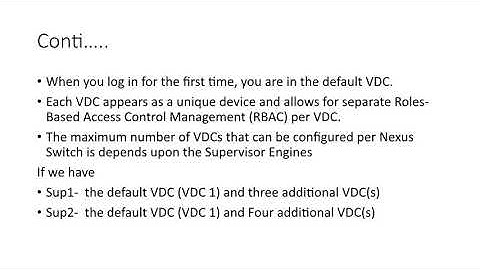 vdc(virtual device context)
