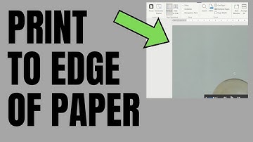 How to Print to Edge of Paper in Word | Print Full Page in Microsoft Word
