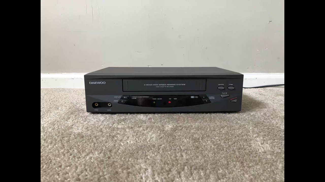 DAEWOO ST441S MAGNETOSCOPE CASSETTE RECORDER PLAYER K7 VIDEO VHS VCR NEW