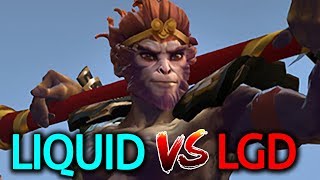 Liquid VS LGD - The International 2017 Group Stage Day 2