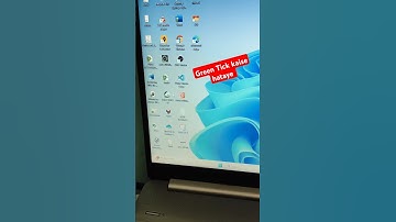 How To Remove Icon Green ✅ Tick ? Green  tik kaise hatate #viralvideo #computer  #trending