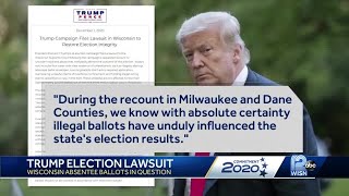 Trump campaign files suit challenging Wisconsin election results