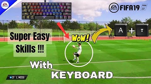Learn Unbelievable SKILL Moves in 1 min with Keyboard  | FIFA 19 - FIFA 24 | PC