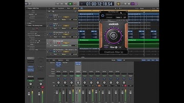 Logic Pro One knob filter from Waves by Harry Rules