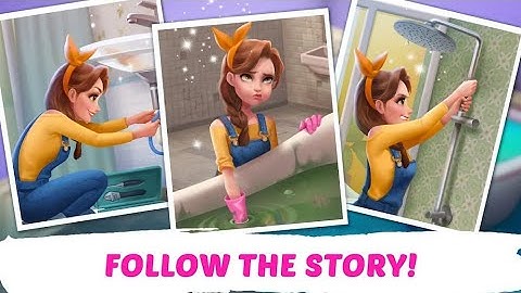 My Story - Mansion Makeover Gameplay Walkthrough Part 1 (Android Match 3)