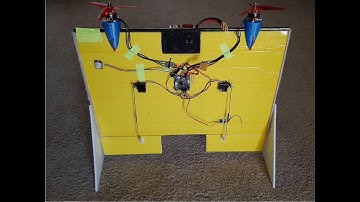 Ardupilot VTOL Tailsitter Scratch Build
