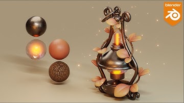 How I Made: Stylized Lamp in Blender
