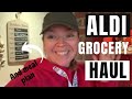 Aldi grocery haul & meal plan | Family of 4 | 17th -23rd Jan ‘22