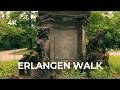Germany 4K Walk → Erlangen Bahnhof to Altstädter Dreifaltigkeitskirche via (Slow Travel)